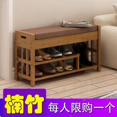 鞋架换鞋凳实木鞋柜简约现代经济型厅柜多功能储物柜穿鞋凳