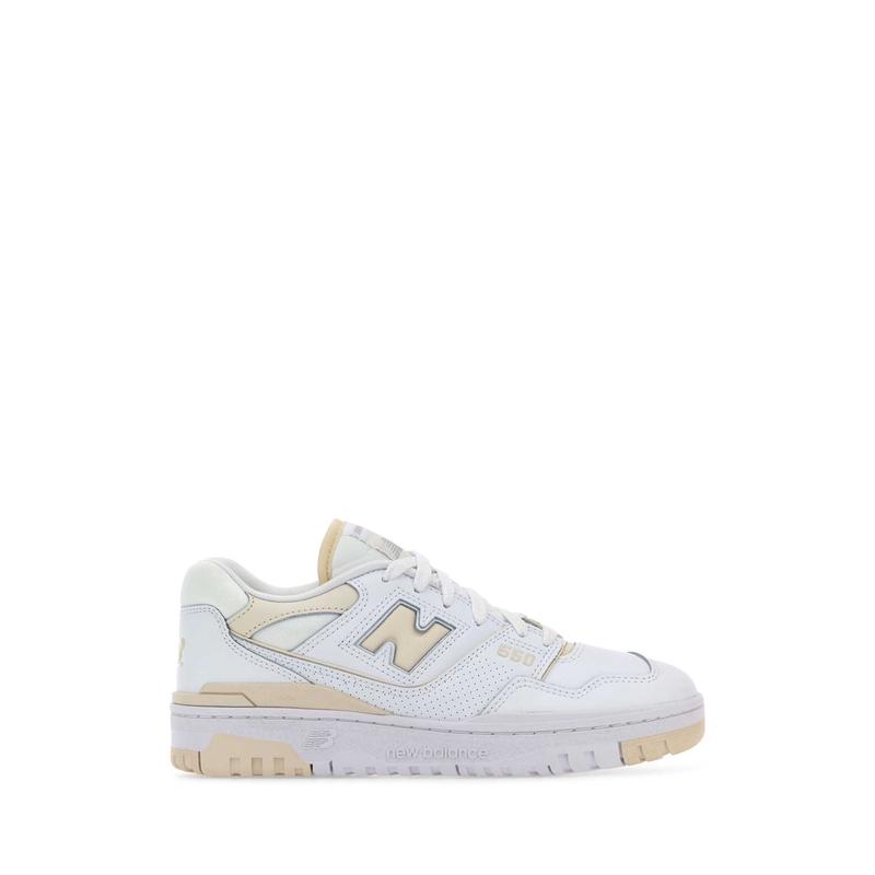 新百伦(New Balance)女跑步鞋双色皮质轻便透气舒适百搭运动鞋