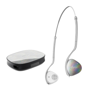 Cleer Clip 开放式头戴AI耳机 时尚版 流光银