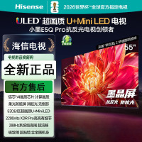 海信电视小墨 55E5Q Pro 55英寸 520分区U+Mini LED 信芯芯片 柔光防眩屏 288Hz高刷