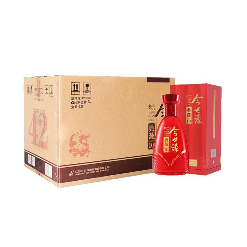 包装很好,商家:苏宁自营国产白酒 整箱六瓶 42度今世缘典藏十年 今世