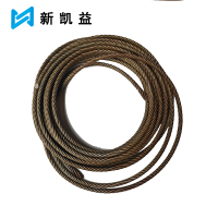 新凯益 油性多股钢丝绳 6*37+FC-15mm 米