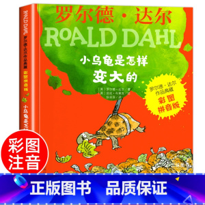 [彩色图案注音]小乌龟是怎样变大的 [正版] 了不起的狐狸爸爸注音版全套 一二年级阅读必课外书读 罗尔德达尔的书全套系列