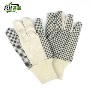 名佳荟萃 帆布点珠手套 FBDZ-01 双