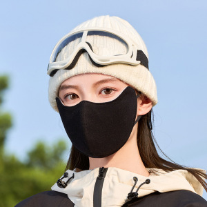 澳绒保暖口罩秋冬季女高颜值东北骑行滑雪防寒防风透气防晒面罩男3759A