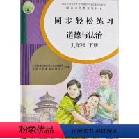 [正版]人教版道德与法治同步轻松练习九9年级下册道德九年级下册配套练习册人民教育出版社9九下册同步轻松练习