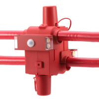 艾伯德 ABD-AF120 3.7V 1W IP65 10Hz LED红色 太阳能警示灯 (盏)