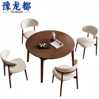豫龙都 餐桌椅 一桌四椅 套