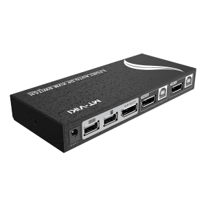 迈拓维矩MT-PK201 KVM切换器2口DP 电脑显示器USB键鼠共享器 2进1出 二进一出 配线