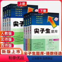语文+数学(人教版) 四年级下 [正版]2024新尖子生题库一二三四五六年级下册数学语文人教版北师版计算作业本应用题一课
