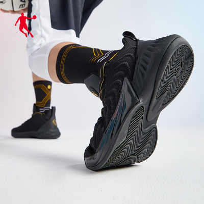 乔丹篮球鞋男高帮运动鞋2021春夏新款减震耐磨球鞋男透气实战战靴