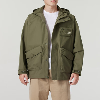 EW BALANCE夹克上衣男装新款休闲运动服防风梭织轻质透气nb外套