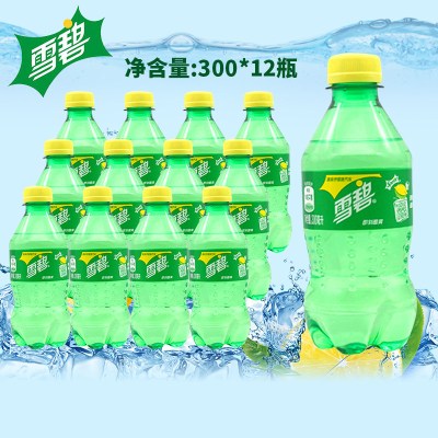 雪碧 Sprite 柠檬味 汽水饮料 碳酸饮料 300mlx12瓶 整箱装 可口可乐出品