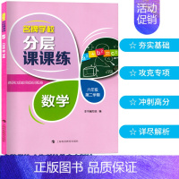 六年级下数学单本 小学通用 [正版]学校分层课课练任选语文数学英语N版一二三三四五六八七九年级上第一学期小学初中用课后A