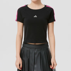 Adidas阿迪达斯女装新款运动服健身训练舒适透气短袖T恤 KX2757 ZP