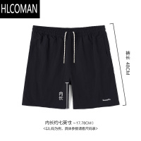 HLCOMANmwood简木男装[宽松版]尼龙户外沙滩裤休闲男士七寸短裤男