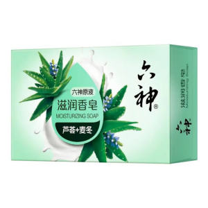 六神清凉香皂108g绿茶甘草洁面滋润清爽除菌沐浴肥皂洗脸皂