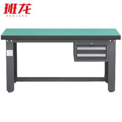 班龙钳工台180*75*80cm吊二抽张