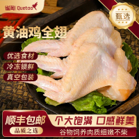 雀淘 黄油鸡全翅400g/袋 1袋装 整枝连翅未腌制原切可烤可卤可炸冷冻锁鲜家用方便