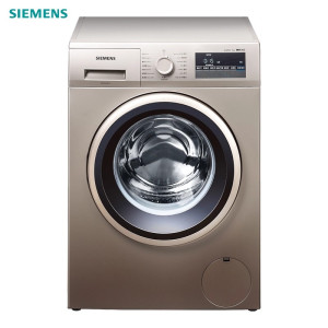 西门子XQG90-WM12P2639W 9kg滚筒变频节能 低噪 滚筒洗衣机浅金色
