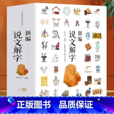 [正版]大厚本 新编说文解字 中小学生汉字启蒙有故事的魔法汉字真好玩常用我的第一本汉字认字1600字书国学古典名著画说汉