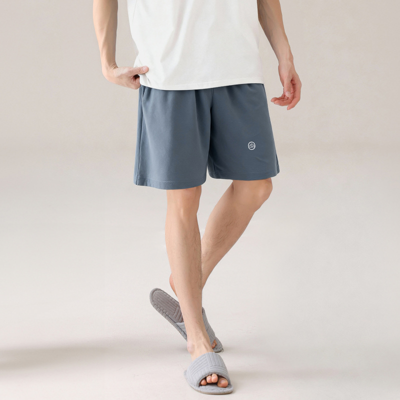 大码纯棉短裤男加肥加大凉感速干欧美运动五分裤潮睡裤可外穿休闲