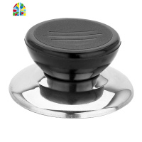 锅盖把手配件通用不锈钢锅盖帽锅盖子头家用炒锅防烫顶珠顶帽 FENGHOU 不锈钢锅盖帽(两个装)