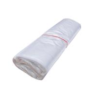 匹牧商用垃圾袋工业垃圾袋80*100cm平口式白色透明50只装单位:件