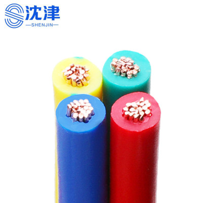 沈津 铜芯软电线 ZR-BVR-1.5mm² (100米) /捆 (颜色可备注)
