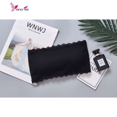 无钢圈聚拢文胸内衣性感蕾丝边吊带学生抹胸美背女FISHBASKET胸罩