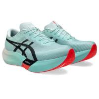 亚瑟士(ASICS)男士专业竞速跑鞋轻量缓震越野训练巴黎蓝黑getAsic