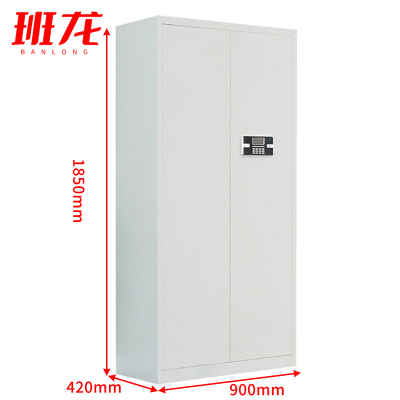 班龙印章存放柜40门智能密码锁台