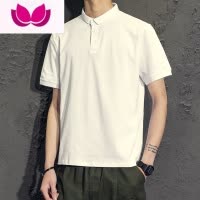 七斓短袖t恤男士夏季2023新款潮牌男装翻领polo衫男生半袖夏装上衣服