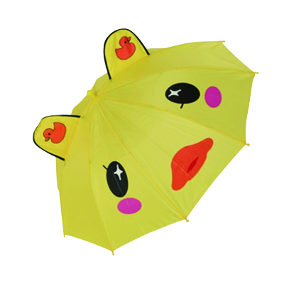 半自动钢骨伞架 涤丝布 塑料手柄YF-T2021003