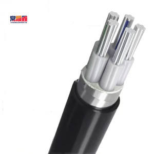 常顺鑫 低压铝芯电缆 ZC-YJLV22 4×185+1×95 米