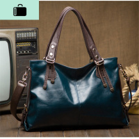 皮软皮大容量包包2020新款百搭手提单肩斜挎女包简约休闲托特包NEW LAKE女士单肩包