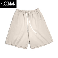 HLCOMAN工装 美式珠地空气层短裤针织宽松运动篮球五分卫裤男夏