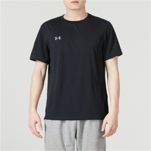 安德玛(Under Armour)短袖男装新款舒适透气圆领运动服时尚潮流T恤21500140-100 ZP