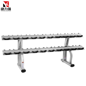 康力强健身器材健身房专用6付哑铃架托立式私教商用双层哑铃架