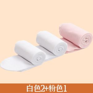 浪莎女童打底裤儿童加绒加厚秋冬外穿白色专用舞蹈袜春秋款连裤袜