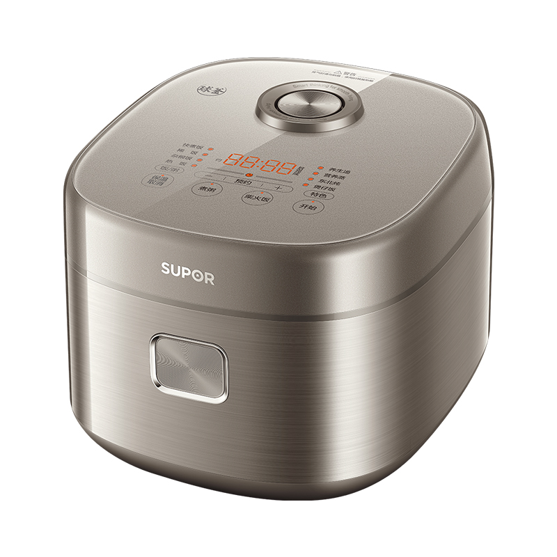 苏泊尔多功能方形电饭煲F40F36 多段IH电磁加热纯钛内胆可预约智能触控电饭煲