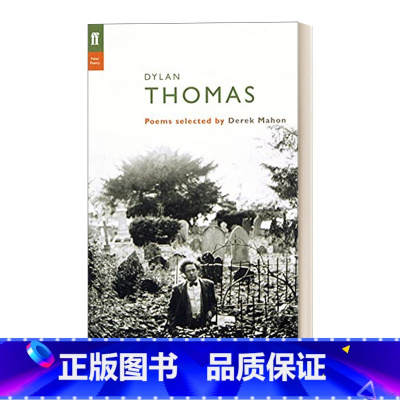 [正版]英文原版 Dylan Thomas 狄兰·托马斯诗选 德里克·马洪选编 费伯诗人评论系列 英文版 进口英语原版书