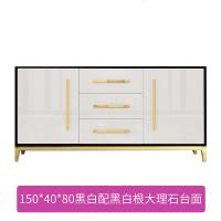 大理石后现代轻奢风简约卧室电视柜主卧高款烤漆北欧酒店房间高柜