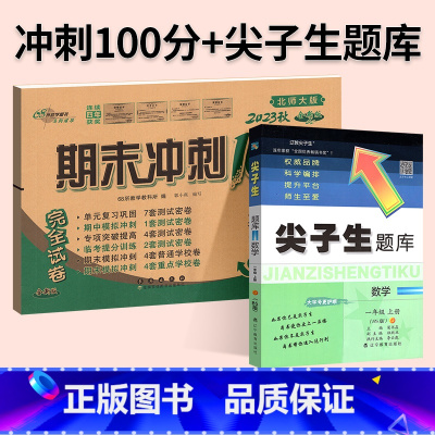 [尖题+期末冲刺100分]数学2本◆北师版 一年级下 [正版]2024春尖子生题库二三年级四五年级六一年级上下册数学语文
