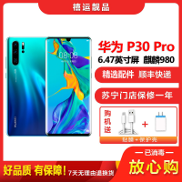 [二手8成新]华为P30 Pro 极光色 8G+128G 全网通 全面屏 麒麟980芯片徕卡三摄 双卡拍照娱乐4G手机