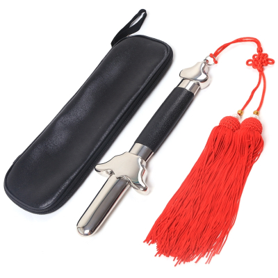  路飞不锈钢太极剑伸缩剑晨练表演健身男女收缩武术折叠剑道具剑未开刃