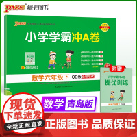 2025春季新版小学学霸冲A卷数学六年级下册青岛版QD六三制期末测试同步期中期末冲刺100分考试模拟卷总复习