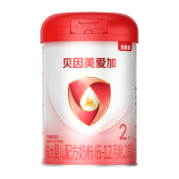 贝因美官方旗舰店 爱加奶粉2段较大婴儿配方奶粉6-12个月适用800g 罐装含珍稀乳铁蛋白含珍稀乳铁蛋白