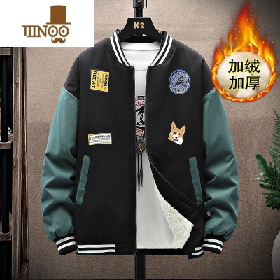 YANXU棒球服男潮流帅气外套百搭夹克潮牌ins青少年学生春装上衣服