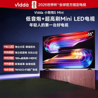 Vidda小钢炮S Mini 海信电视55英寸新品 180Hz超高刷Mini LED液晶平板电视55VX1S
